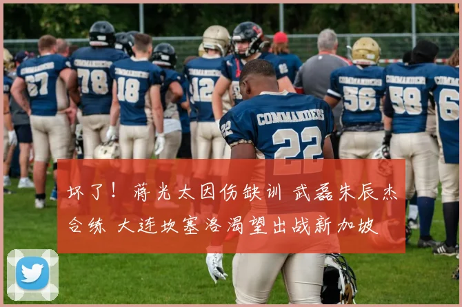 坏了!蒋光太因伤缺训 武磊朱辰杰合练 大连坎塞洛渴望出战新加坡